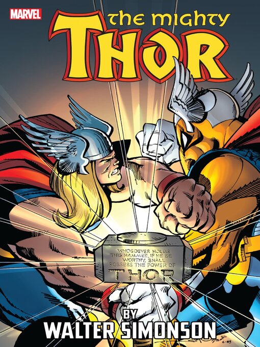 Cover of Thor by Walter Simonson, Volume 1